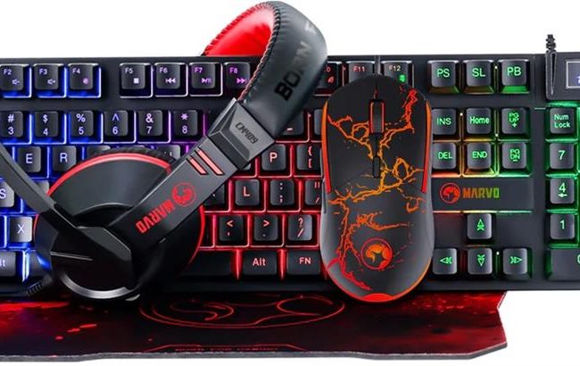 KIT GAMER 4 EN 1 MARVO CM409