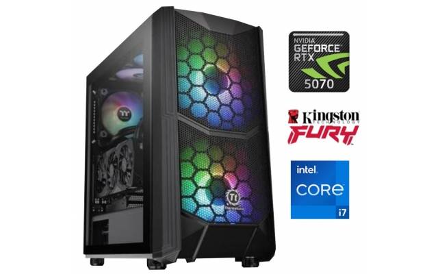 Equipo Gamer Core i7 13700F, 32GB, 1TB NVMe, RTX 5070 12GB