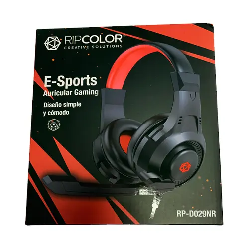 Auriculares Gamers Ripcolor Rp-d029nr