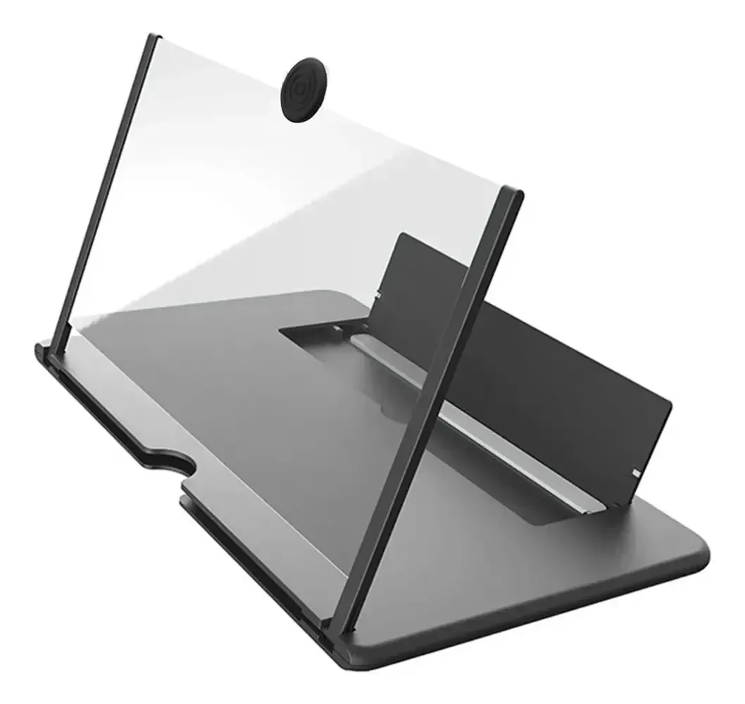 Focus Pro Pantalla Amplificadora 3D Carolinas Home Soporte Celular Plegable 9″