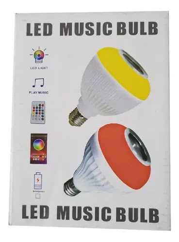 Lampara led con parlante