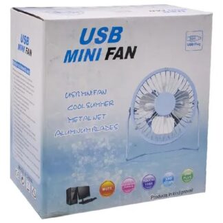 Ventilador mini metálico