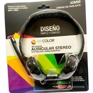 Auricular estéreo para PC de la marca Ripcolor