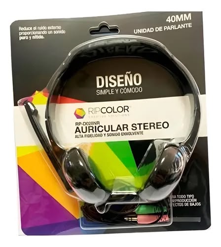 Auricular estéreo para PC de la marca Ripcolor