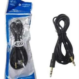 Cable auxiliar de audio con conectores plug / mini-plug de 3.5 mm